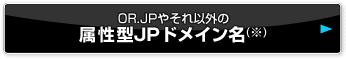 OR.JPやそれ以外の属性型JPドメイン名(※)